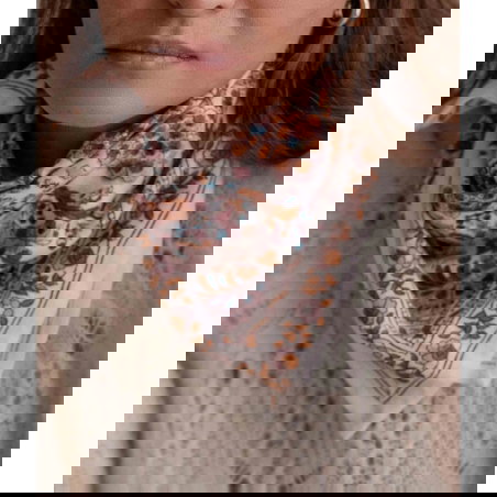 Foulard Petit format | Kiala Bloom - Bindi Atelier