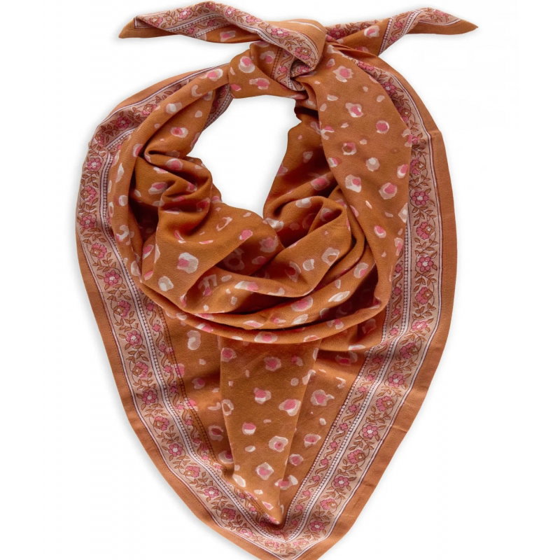 Foulard Grand format | Bengal Praline