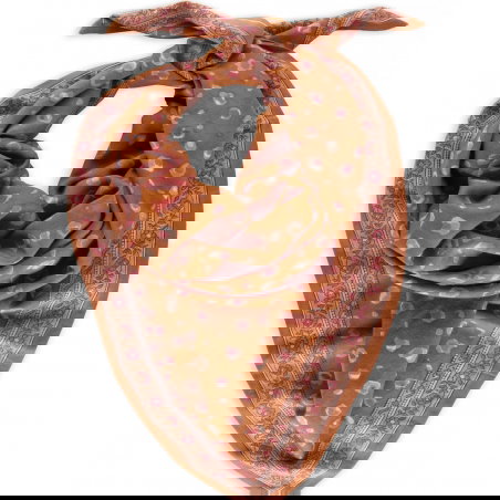 Foulard Grand format | Bengal Praline - Bindi Atelier