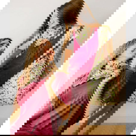 Foulard Grand format | Amelia Green - Bindi Atelier