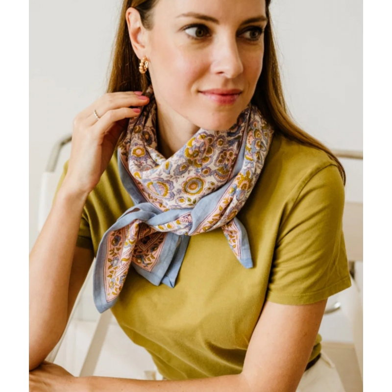 Foulard Grand format | Garda Bleuet
