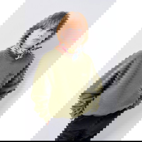 Sweat enfant Izubird | Kaki Vintage - American Vintage