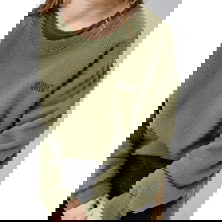 Sweat enfant Izubird | Kaki Vintage - American Vintage