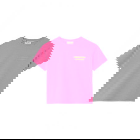 T-shirt enfant Fizvalley | Rose fluo - American Vintage