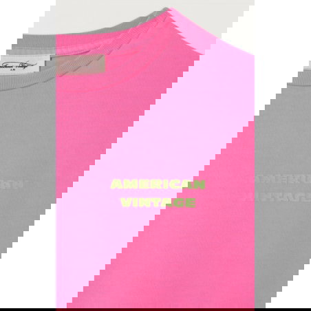 T-shirt enfant Fizvalley | Rose fluo - American Vintage