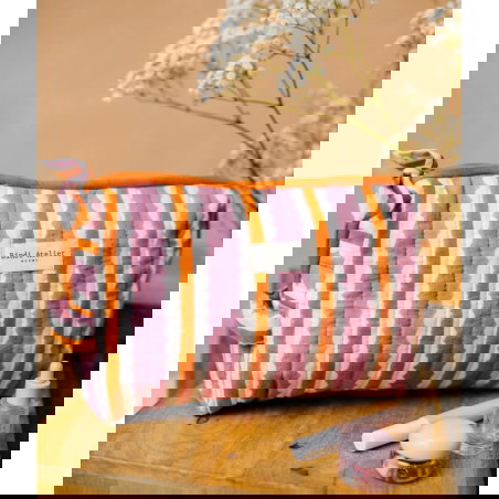 Trousse de toilette | Cami mauve - Bindi Atelier