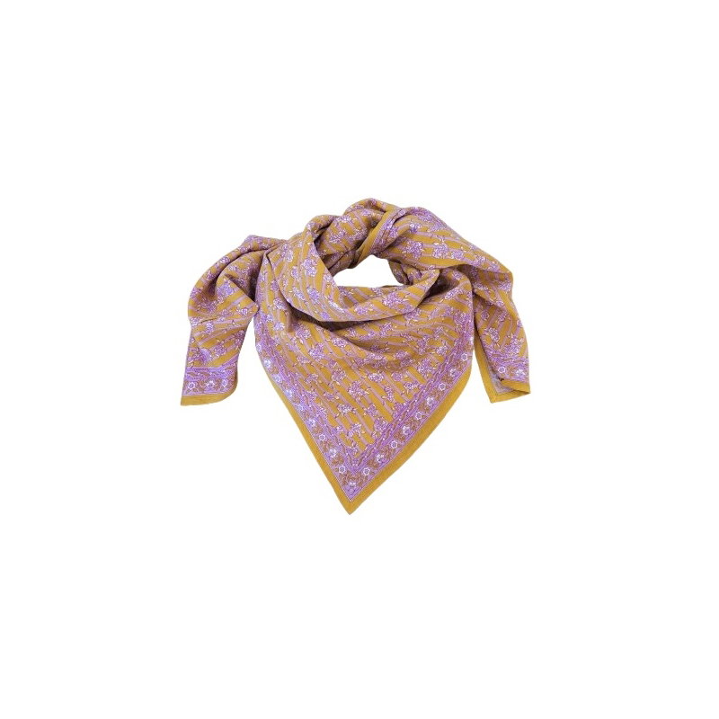 Foulard Grand format | Mona Khaki