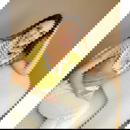 Foulard Grand format | Mona Petale - Bindi Atelier