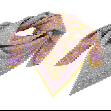 Foulard Petit format | Mona Khaki - Bindi Atelier