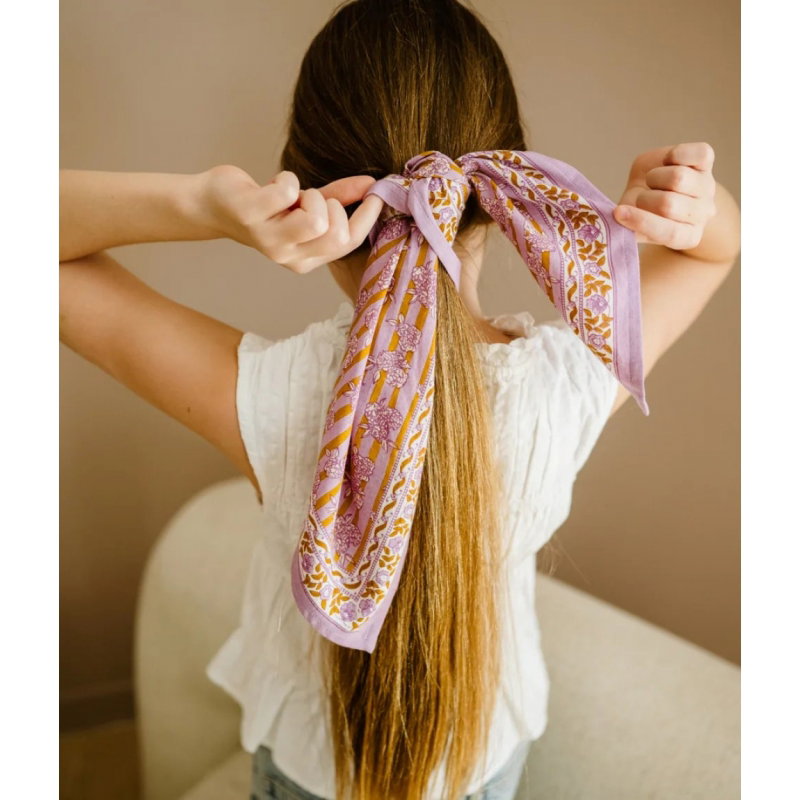 Foulard Petit format | Mona Parme
