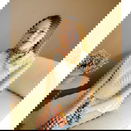 Foulard Petit format | Mona Petale - Bindi Atelier