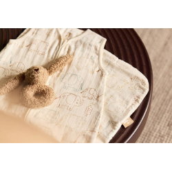 Gigoteuse gaze de coton 70 cm | Elephant tales