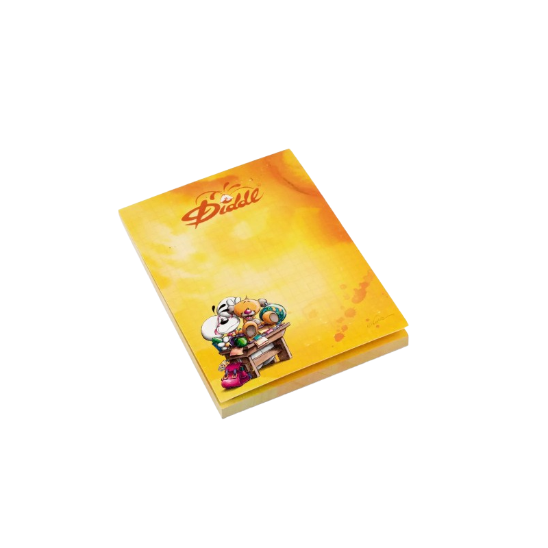 Bloc parfumé A6 | Diddl et Pimboli Jaune