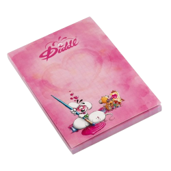 Bloc parfumé A6 | Diddl et Pimboli Rose
