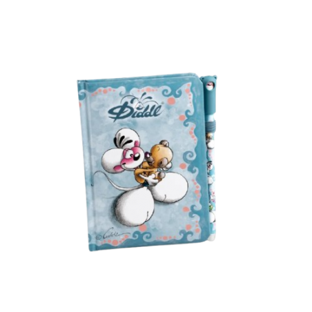 Carnet A6 et Stylo Diddl | Bleu - Diddl