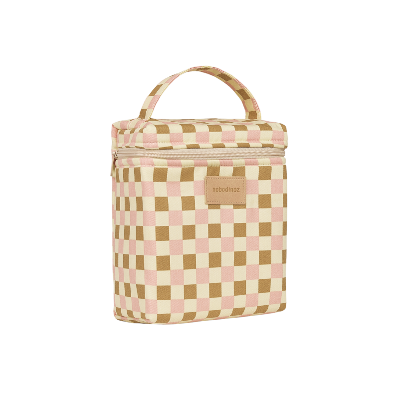 Lunchbag isotherme Hyde Park | Yellow Pink Mosaic