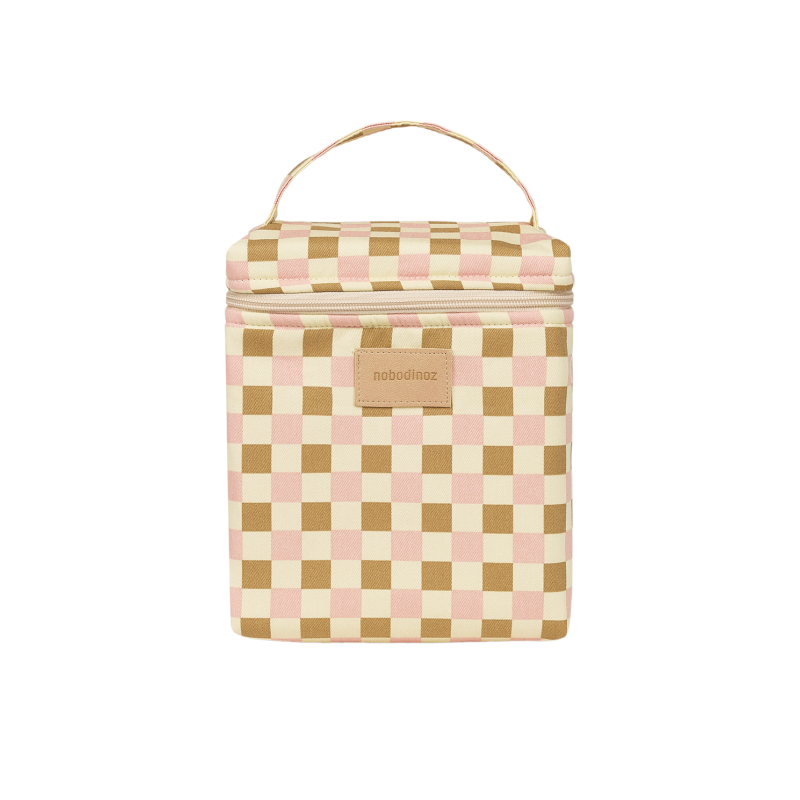 Lunchbag isotherme Hyde Park | Yellow Pink Mosaic