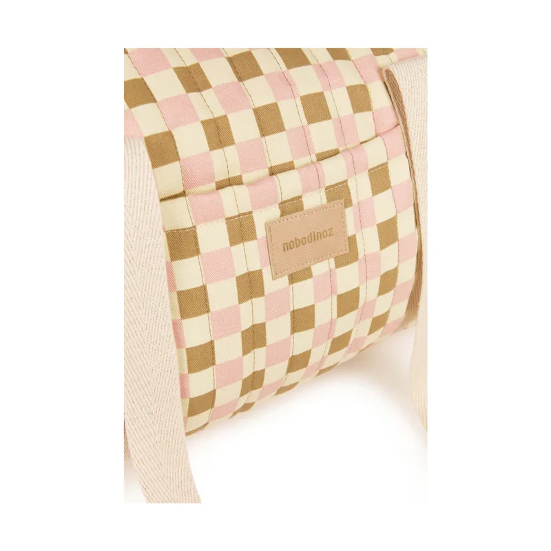 Sac de week-end Hyde Park | Yellow Pink Mosaic