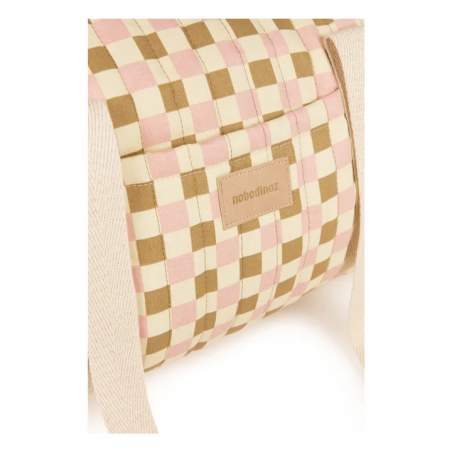 Sac de week-end Hyde Park | Yellow Pink Mosaic - Nobodinoz