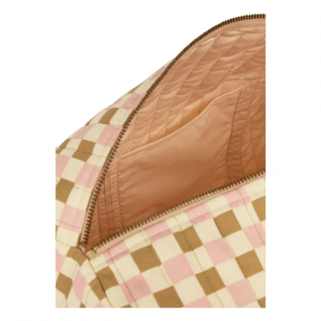 Sac de week-end Hyde Park | Yellow Pink Mosaic - Nobodinoz