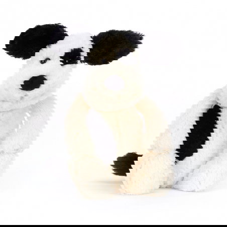 Bashful Chien Noir et Blanc