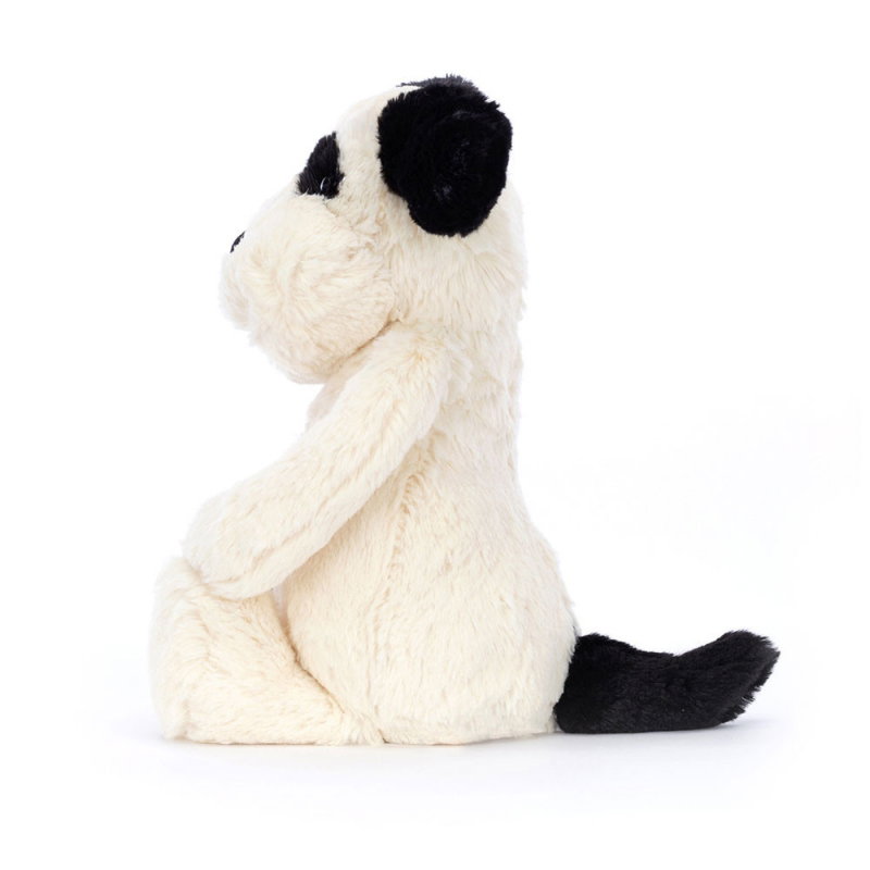 Bashful Chien Noir et Blanc