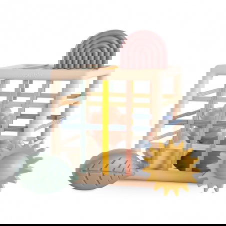 Cube de manipulation élastique