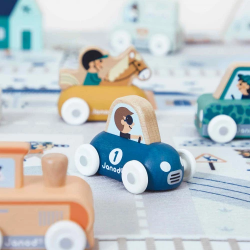 Cross Roads | Voiture de sport en bois Vallée blanche