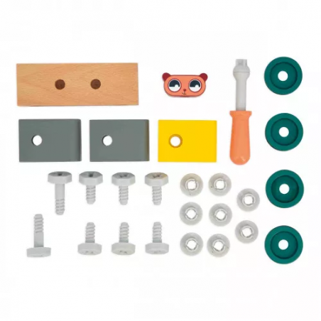 Brico'Kids | Voiture à Bricoler Ours - Janod