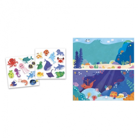 Coffret Créatif | Stickers La Mer - Janod