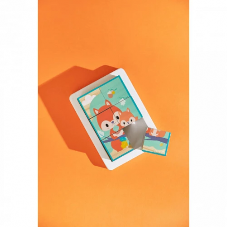 Barquette 6 Cubes Pure - Janod