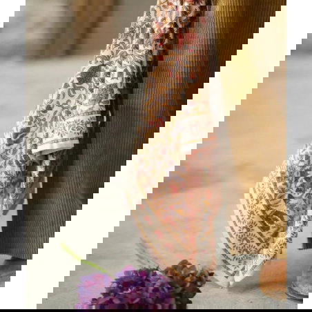 Foulard Grand format | Mina rose poudré - Bëllemme