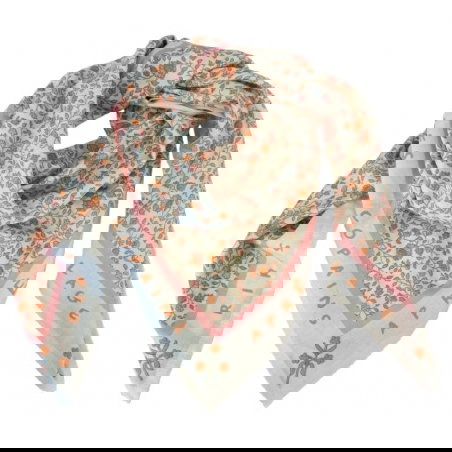 Foulard Grand format | Rosa sorbet d'été - Bëllemme