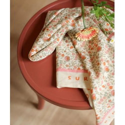 Foulard Grand format | Rosa sorbet d'été