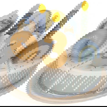 Gâteau d'anniversaire | Bleu - Little Dutch