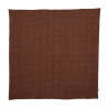 Grand lange - foulard 105 cm | Léopard marron
