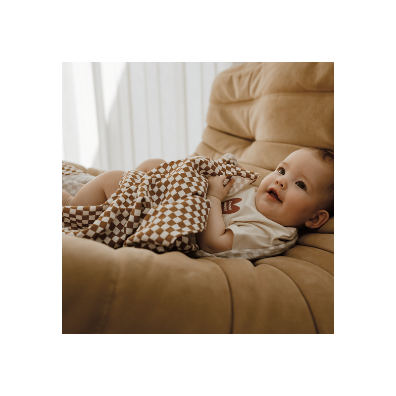 Grand lange - foulard 105 cm | Damier