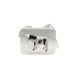 Savon Transparent Artisanal | Figurine Vache