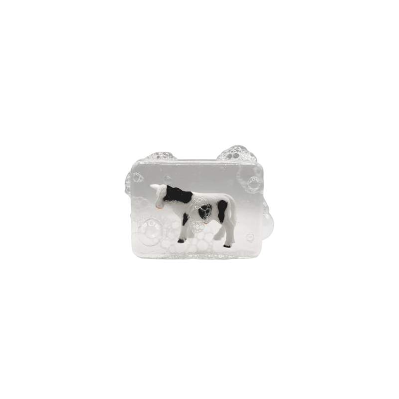 Savon Transparent Artisanal | Figurine Vache