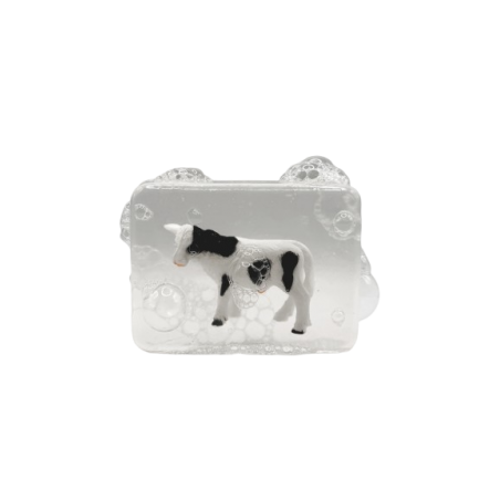 Savon Transparent Artisanal | Figurine Vache