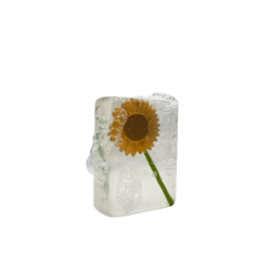 Savon Transparent Artisanal | Figurine Tournesol