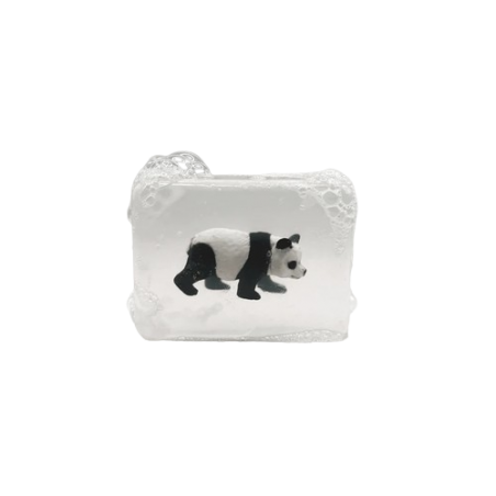 Savon Transparent Artisanal | Figurine Panda