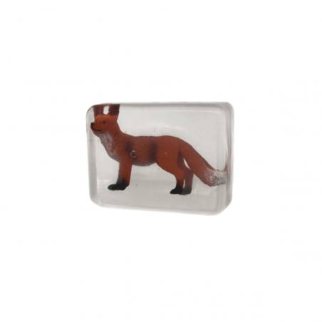 Savon Transparent Artisanal | Figurine Renard