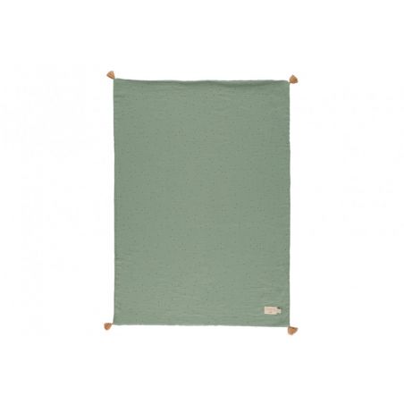 Couverture d'été | Vert sweet dots Couverture d'été | Vert sweet dots
