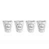 Set de 4 gobelets | Bisous