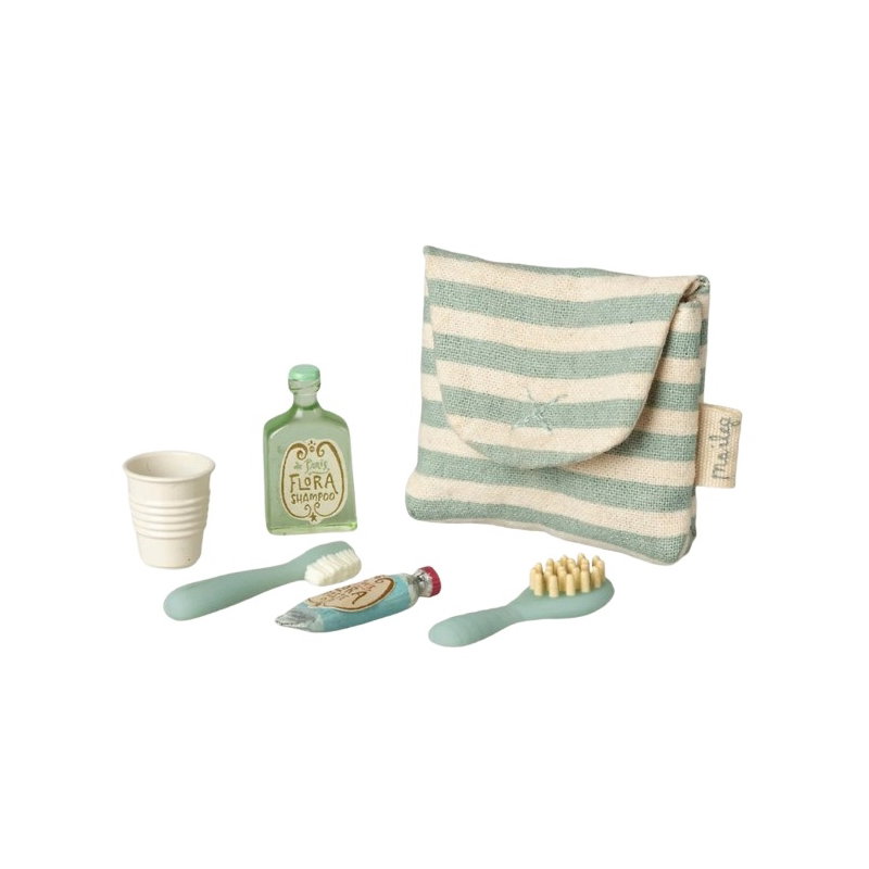 Trousse de toilettes | Rayé bleu