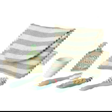 Trousse de toilettes | Rayé bleu - Maileg