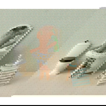 Trousse de toilettes | Rayé bleu - Maileg