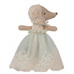 Bébé souris en robe | Menthe