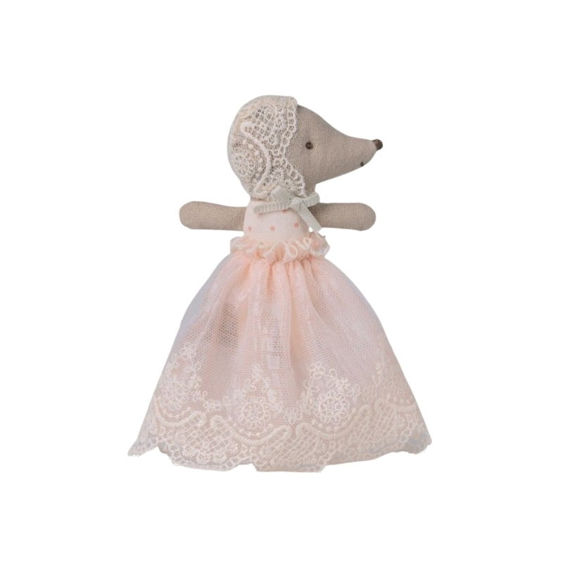 Bébé souris en robe | Rose